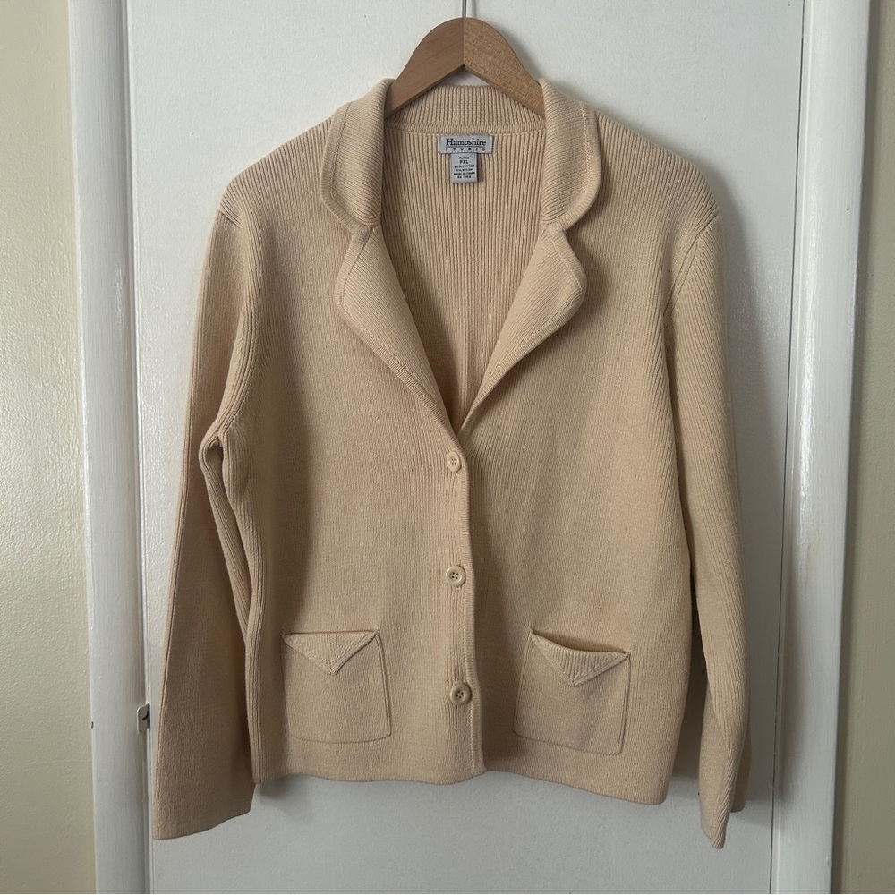 Hampshire Studio Crème Cardigan